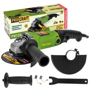 Uhlová brúska Procraft PW1200E, 125 mm | PW1200E