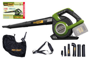 Akumulátorový dúchadlo/fúkač lístia Procraft VB20 (bez batérie a nabíjačky) | VB20