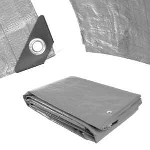 Procraft ST8x12 200g/m2 nepremokavá plachta so sieťovinou 8x12 m strieborná | ST8x12