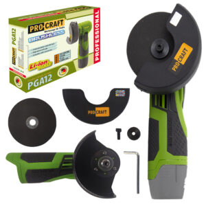 Akumulátorová mini uhlová brúska Procraft PGA12 1B | PGA12 1B