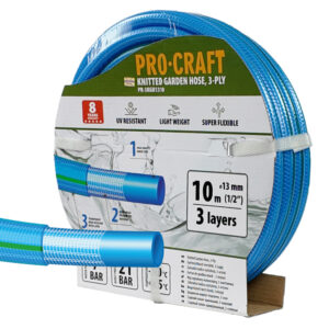 Záhradná hadica Procraft PR-3KGH1310 3 vrstvy, 1/2" 10 m | PR-3KGH1310