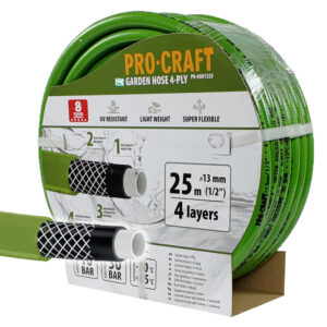 Záhradná hadica Procraft PR-4GH1325 4-vrstvová, 1/2" 25 m | PR-4GH1325