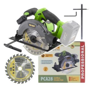 Akumulátorová okružná píla Procraft PCA28bb (bez akumulátora a nabíjačky) | PCA28bb
