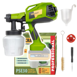 Akumulátorová striekacia pištoľ Procraft PSE30bb (bez akumulátora a nabíjačky) | PSE30bb