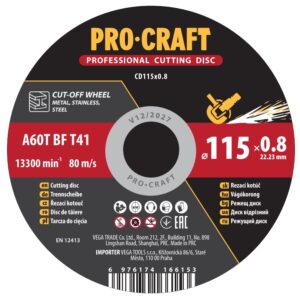 Rezný kotúč Procraft CD115x0,8 | CD115x0.8
