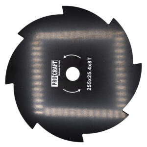 Nôž krovinorezu (kotúč) (D255*25,4) 8T PROCRAFT | H-8T