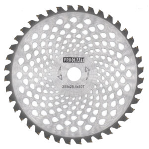 Nôž krovinorezu (kotúč) (D255*25.4) 40T will win PROCRAFT | H/P-40T