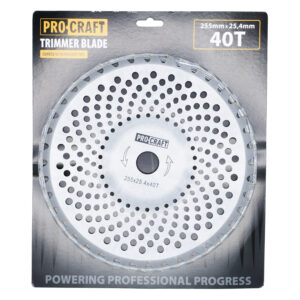 Nôž krovinorezu (kotúč) (D255*25,4) 40T zaokrúhlený PROCRAFT | H/P-1