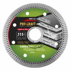 Diamantový rezný kotúč Ceramic PRO Procraft DM115 | DM115