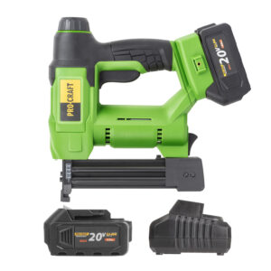 Sada aku sponkovačka Procraft PEH20 s batériou 20V 4Ah a nabíjačkou 20/1 | SPEH20BB-20/4-20/1