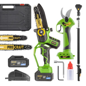 Sada aku ručná píla PKA32Li a nožnice na vetvy ES28Libb + nadstavec EP2.0R | SPKA32Li-ES28Libb-EP2.0