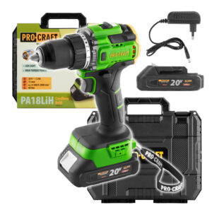 Aku vŕtací skrutkovač Procraft PA18LiH | PA18LiH-1B-C
