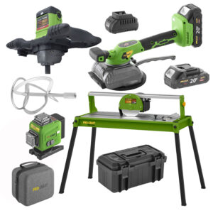 Sada na prácu s dlažbou a stavebnými zmesami Procraft BUILDSET | BUILDSET