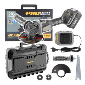 Aku úhlová bruska Procraft AG125B-1B-C | AG125B-1B-C