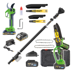 Sada aku ručná píla PKA32Li a nožnice na vetvy ES32Li + nadstavec EP2.0R | SPKA32Li/ES32Li/EP2.0