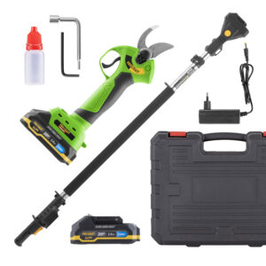 Sada aku nožnice na vetvy ES28Li s batériou a nabíjačkou a predlžovací nadstavec EP3.0R | SES28Li-EP3.0R