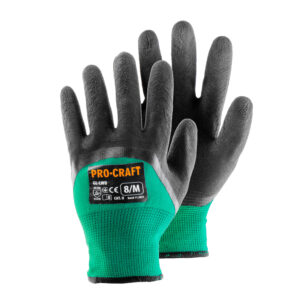 Pracovné rukavice máčané v latexe, M Procraft GL-LW8 | GL-LW8