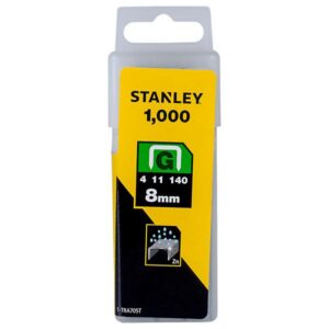 Spony pre vysoké zaťaženie 8mm (5/16") typ G 4/11/140 1000ks STANLEY 1-TRA705T