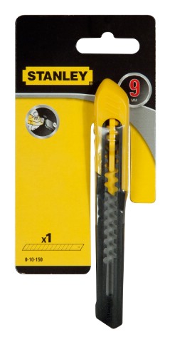 Nôž plastový s odlamovacou čepeľou 9mm STANLEY 0-10-150
