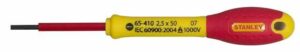 Skrutkovač FatMax® paralelný izolovaný 1000V 2,5x50mm STANLEY 0-65-410