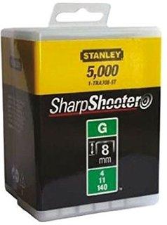 Spony pre vysoké zaťaženie 10mm (3/8") typ G 4/11/140 5000ks STANLEY 1-TRA706-5T