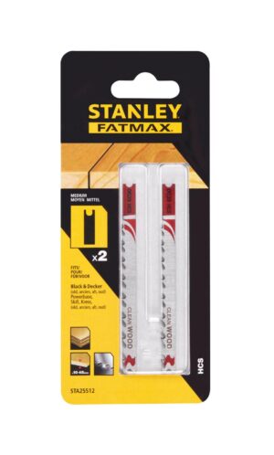 List pílový do dreva, HCS, úchyt "U",hr.10-45mm, rozstup 3,4-5,2mm, dl.92-70mm, 2ks FATMAX STA25512