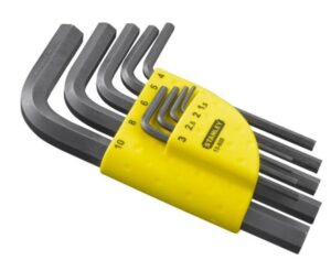 Sada inbusových kľúčov 9ks STANLEY 1-13-929