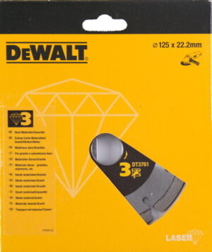 KOTÚČ DIAM.125*22,2mm LASER/ŽUĽA 3 DEWALT DT3761