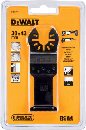 List pílový na rezanie dreva s klincami 30x43mm PRE DWE315 DEWALT DT20701