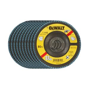 Kotúč brúsny lamelovací na kov 115x22,2mm 80G Typ29 vypuklý DEWALT DT3257