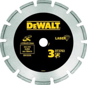 KOTÚČ DIAM.230*22,2mm LASER/ŽUĽA 3 DEWALT DT3763