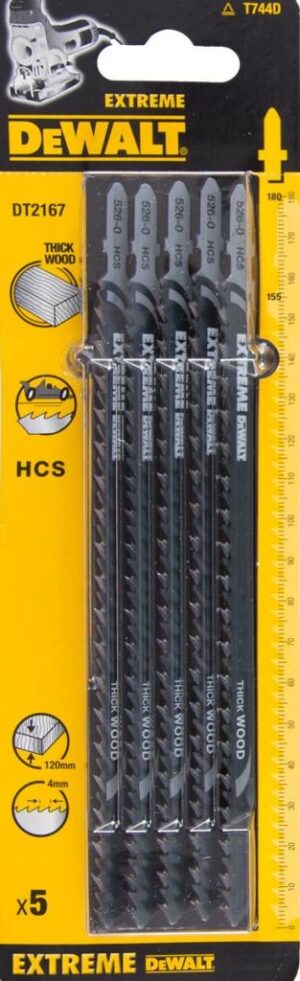 LIST PÍLOVÝ HSC DREVO 120MM 5ks DEWALT DT2167