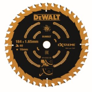 Kotúč pílový EXTREME 184x16mm 40z ATB+20 DEWALT DT10303
