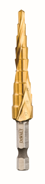 Vrták stupňovitý rázový 4-12mm EXTREME DEWALT DT5026