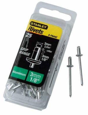 Nity hliníkové trhacie 1/8 x 1/8, 25ks STANLEY 1-PAA42T