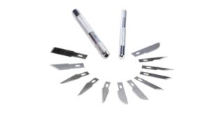 Nože modelárske, súprava s vymeniteľnými čepeľami STANLEY STHT0-73872