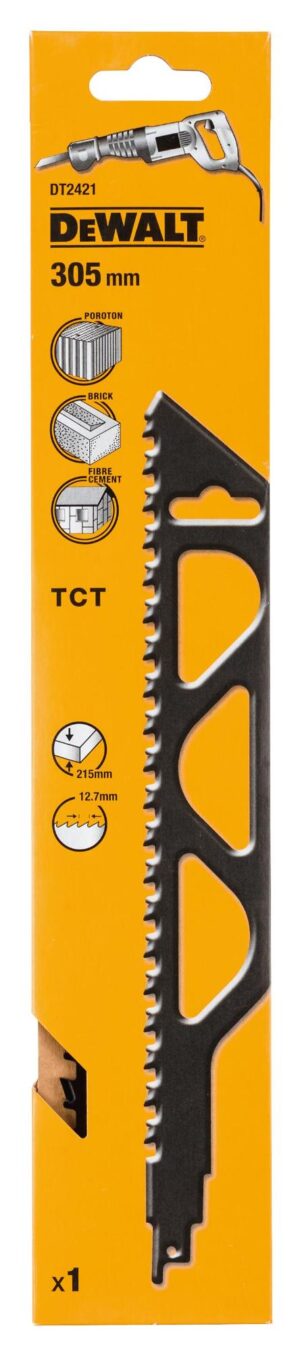 LIST PÍLOVÝ 305MM TEHLY,VLÁKNITÝ CEMENT 1ks DEWALT DT2421