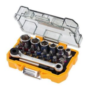 Sada 24 dielna skrutkovacích nástavcov 25mm DEWALT DT71516
