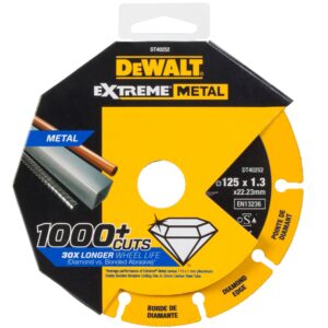 Kotúč rezný diamantový na kov 125x1,3mm EXTREME DEWALT DT40252