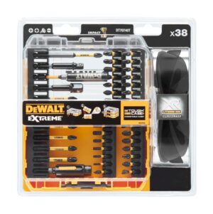 SADA BITOV 38 DIELNA s okuliarmi DEWALT DT70740T