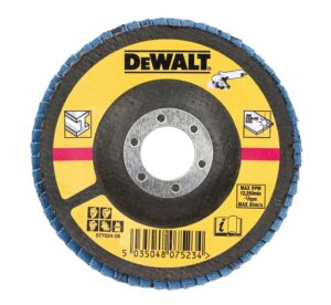 Kotúč brúsny lamelovací na kov 125x22,4mm P80 Typ27 plochý DEWALT DT3310