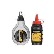 Šnúra značkovacia + červená krieda 30m, hliníkové púzdro DEWALT DWHT47408-0