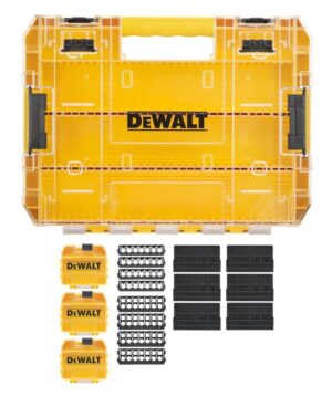 Sada Tough Case veľká - malé púzdro + držiak 7ks bitov 25mm + 7ks bitov 57mm DEWALT DT70804
