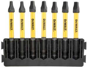 Sada Tough Case - držiak 7ks bitov 57mm + (SQ1, SQ2, SQ3) FLEXTORQ DEWALT DT70824